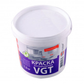 Краска VGT интерьерная "Белоснежная" влагостойкая 3 кг.