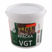 Краска VGT  д/нар.и вн. работ "Белоснежная" моющаяся 1,5 кг.