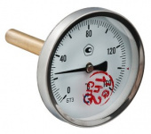 Термометр БТ-31 Dy63 с задн. подкл., 1/2" 0-120*