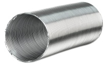 Воздуховод гибкий алюминиевый гофрированный d.120  1,0мм 1,0м-3,0м