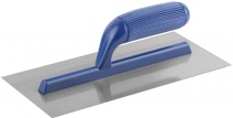 Гладилка стальная с пластиковой ручкой, 280х130 мм, плоская