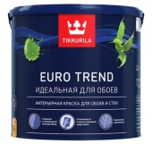 Краска для обоев и стен EURO TREND A 2,7л TIKKURILA