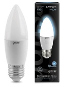 Лампа светодиодная Gauss LED Candle E27 6.5W 4100К