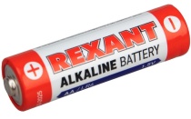 Батарейка алкалиновая REXANT LR6 AA