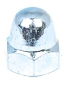 Гайка колпачковая DIN1587 М 8 (белый цинк 2 шт)