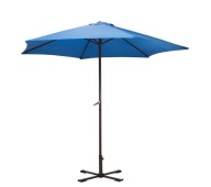 Зонт садовый GU-03 (синий) с крестообразным основанием