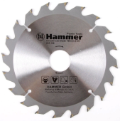 Диск пильный Hammer Flex 205-106 CSB WD  165мм*20*30/20/16мм по дереву
